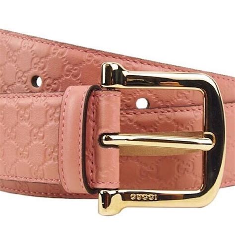 gucci signature belt guccissima embossed pink|belt gucci original.